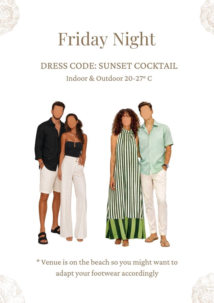 Friday night dress code